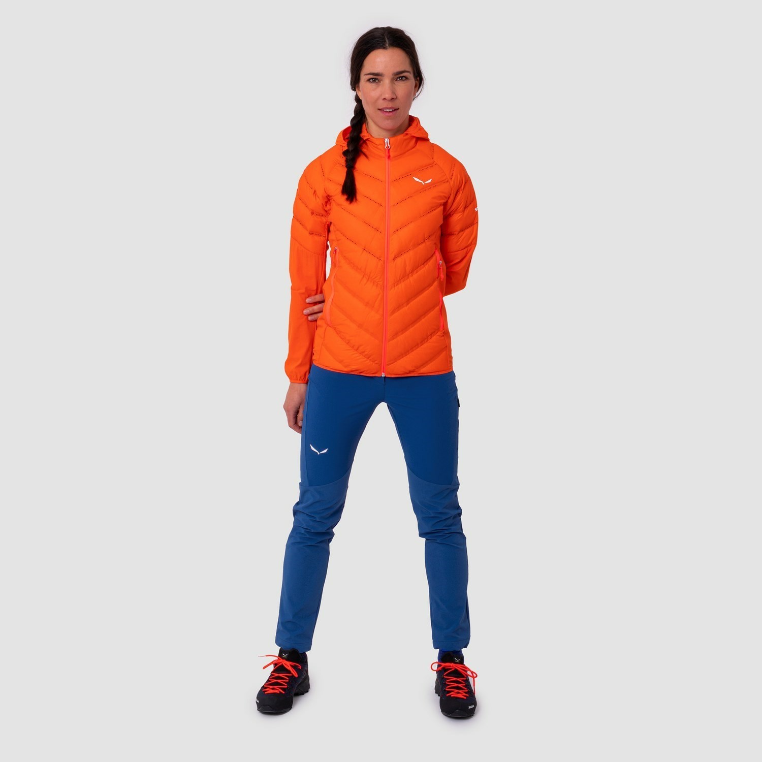 Chaqueta De Plumas Salewa AGNER HYBRID WODOWN Chaquetas Mujer Naranjas | PM6817093