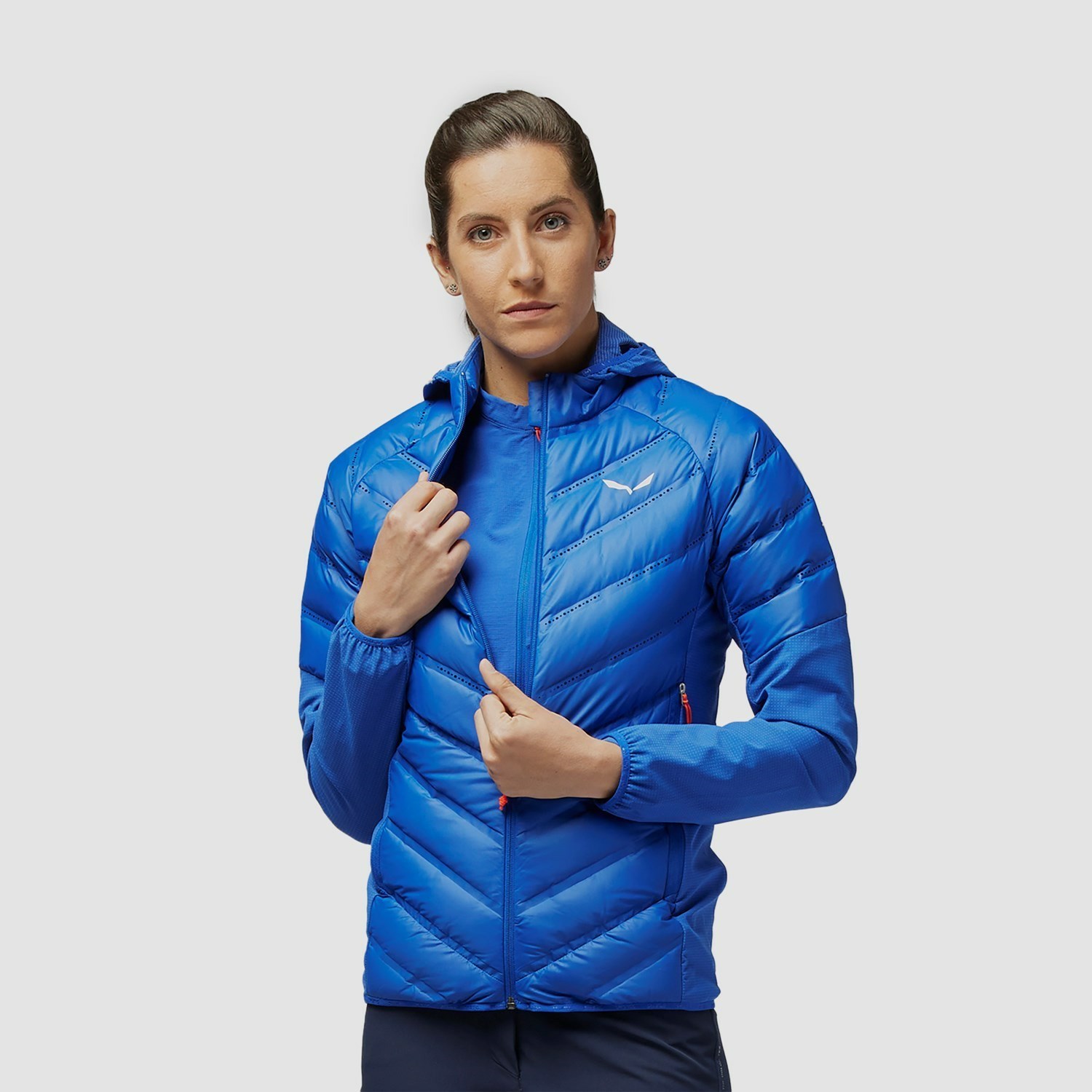 Chaqueta De Plumas Salewa AGNER HYBRID WODOWN Chaquetas Mujer Azules | RL7560321