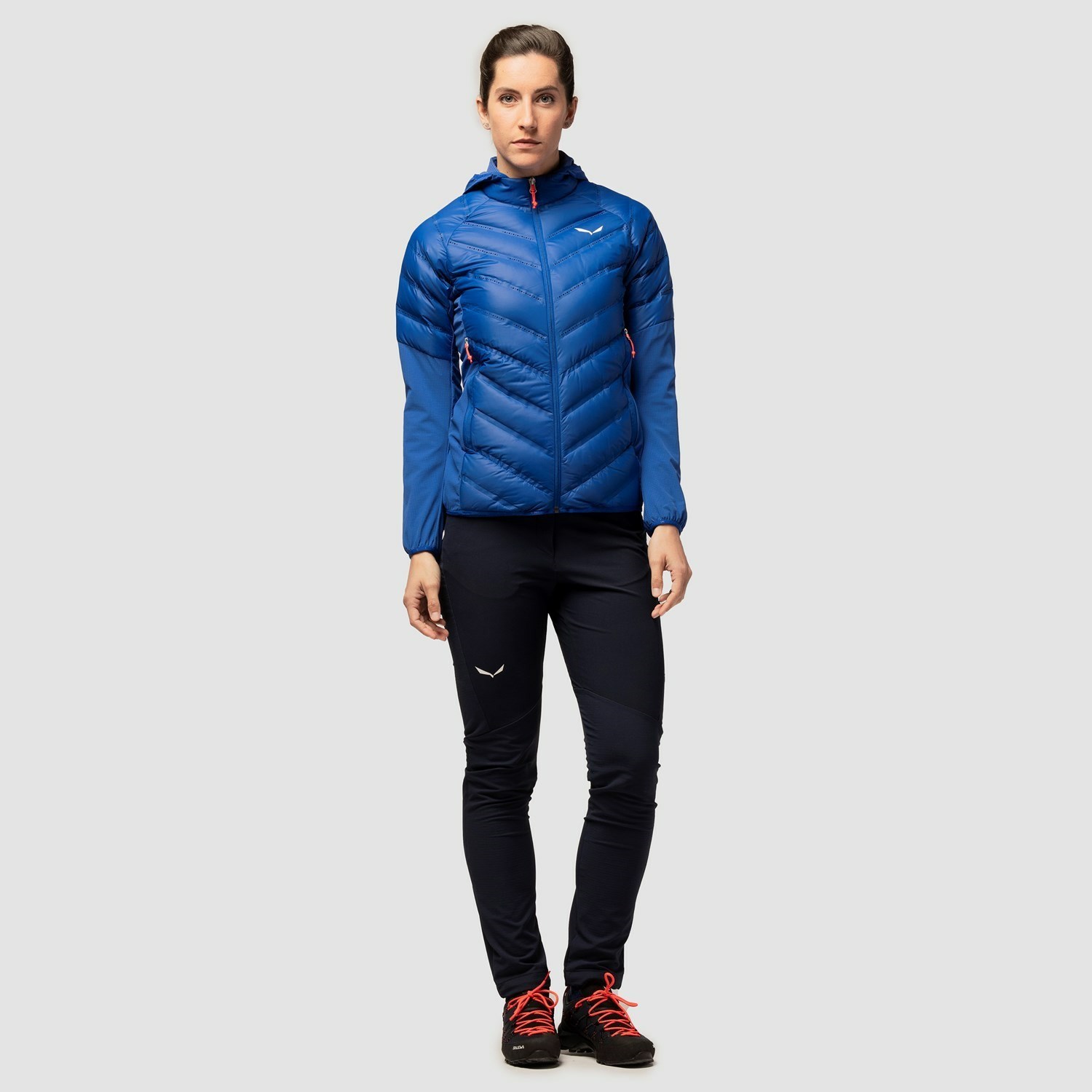 Chaqueta De Plumas Salewa AGNER HYBRID WODOWN Chaquetas Mujer Azules | RL7560321