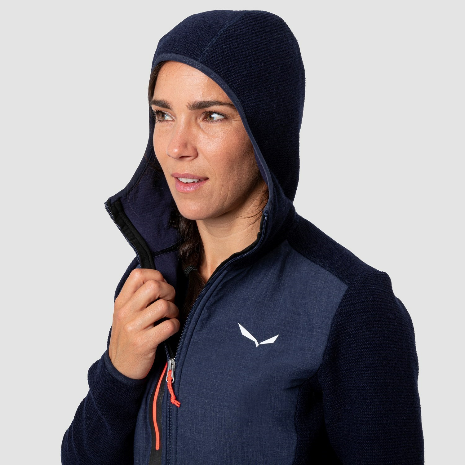 Chaqueta De Plumas Salewa Fedaia Alpinewool® Chaquetas Mujer Azul Marino | PF5739041