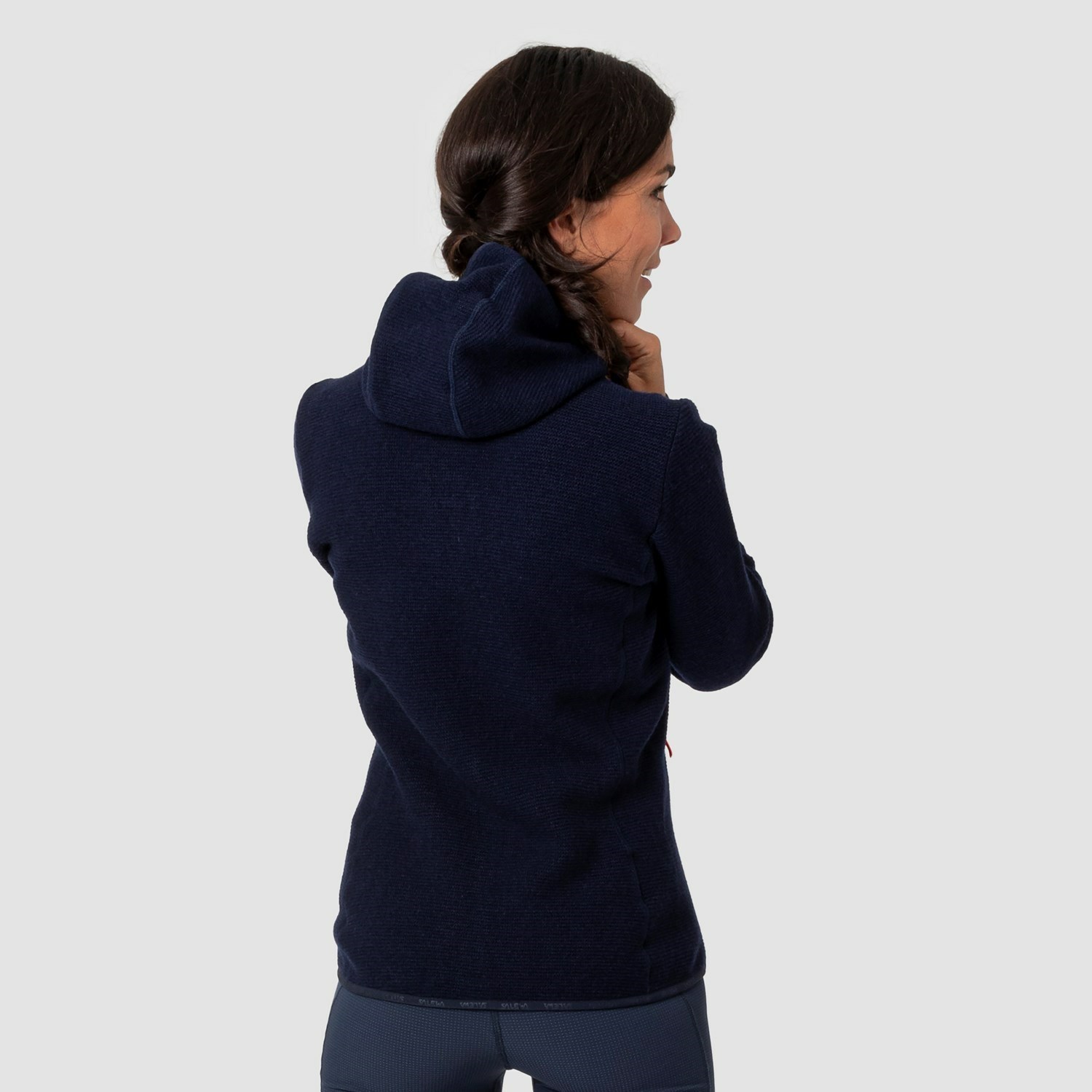 Chaqueta De Plumas Salewa Fedaia Alpinewool® Chaquetas Mujer Azul Marino | PF5739041