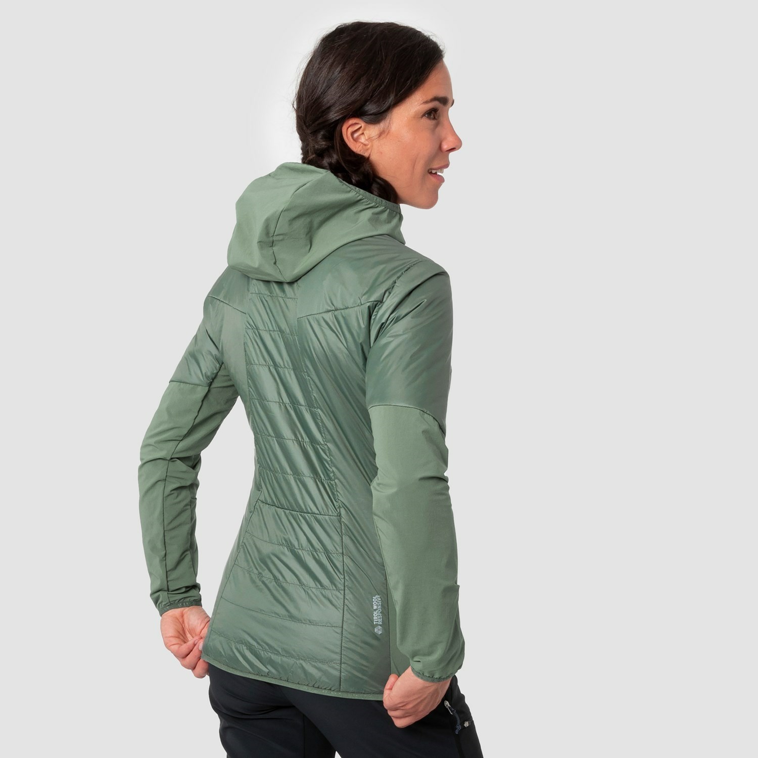 Chaqueta De Plumas Salewa Sternai TirolWool® Responsive Mujer Verde | EO8062794