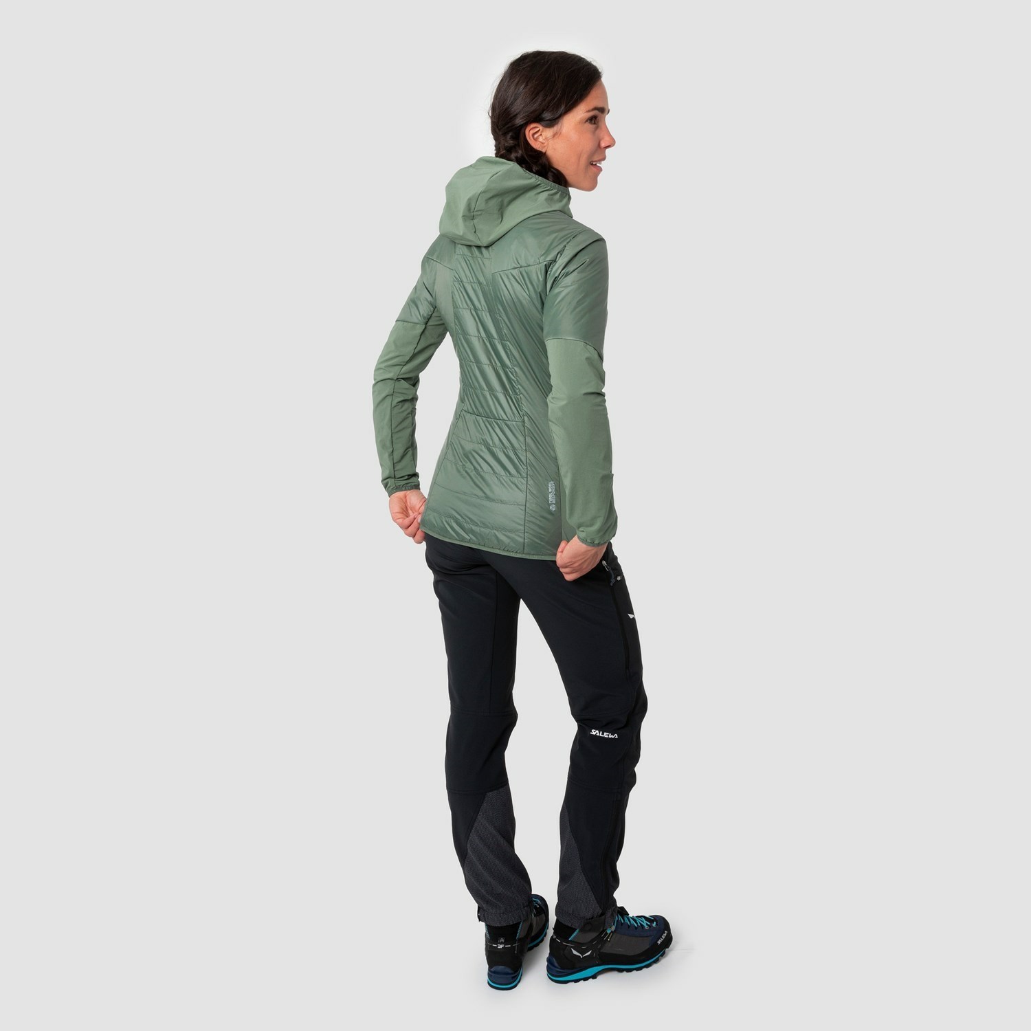 Chaqueta De Plumas Salewa Sternai TirolWool® Responsive Mujer Verde | EO8062794