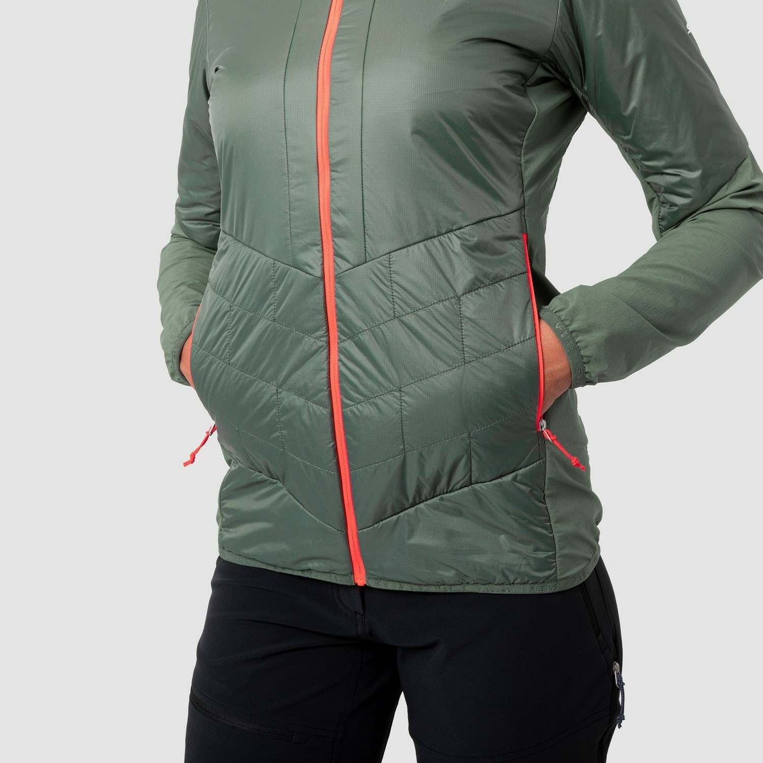 Chaqueta De Plumas Salewa Sternai TirolWool® Responsive Mujer Verde | EO8062794