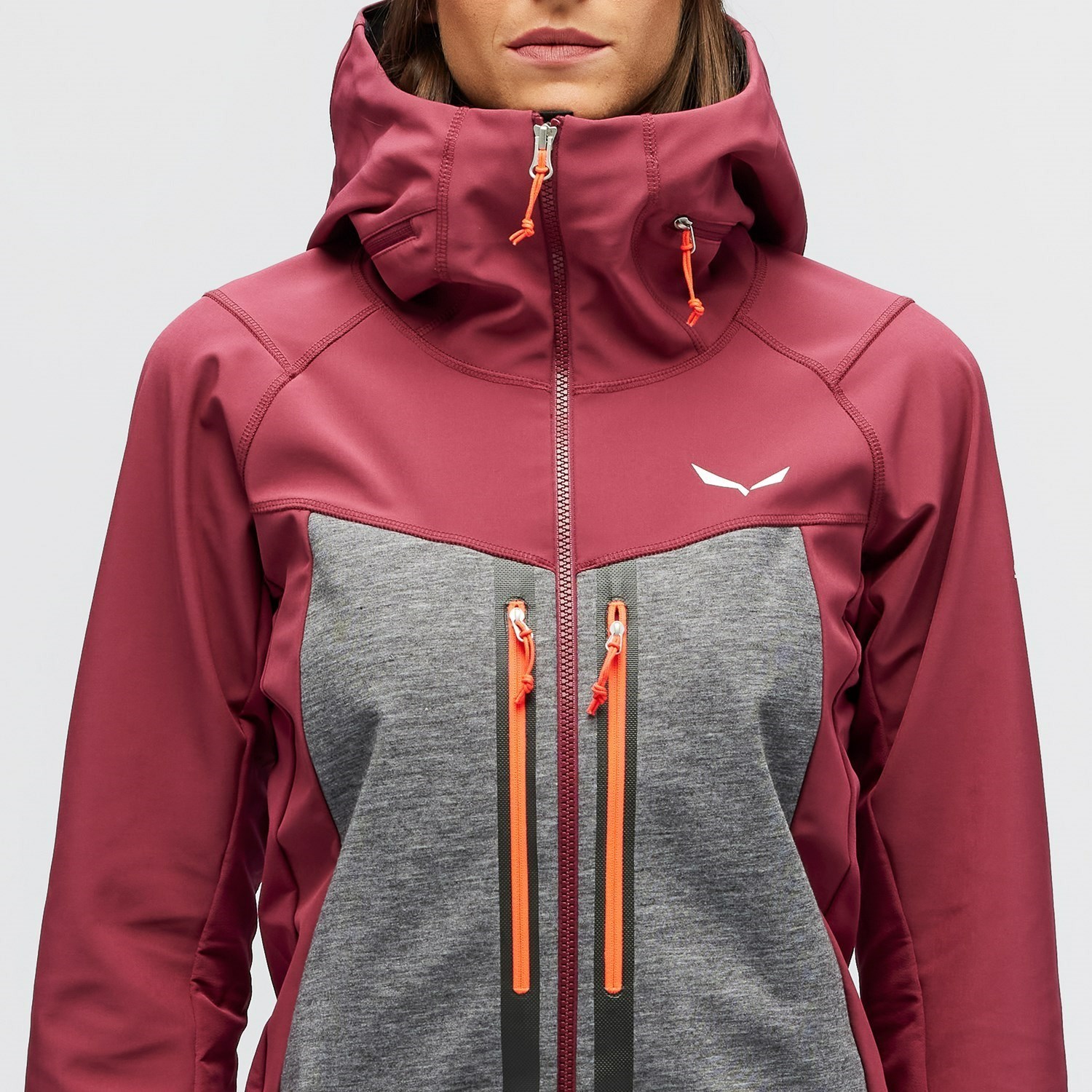 Chaqueta Impermeable Salewa Comici Stormwall/Durastretch Softshell Chaquetas Mujer Rojas | HC3176459