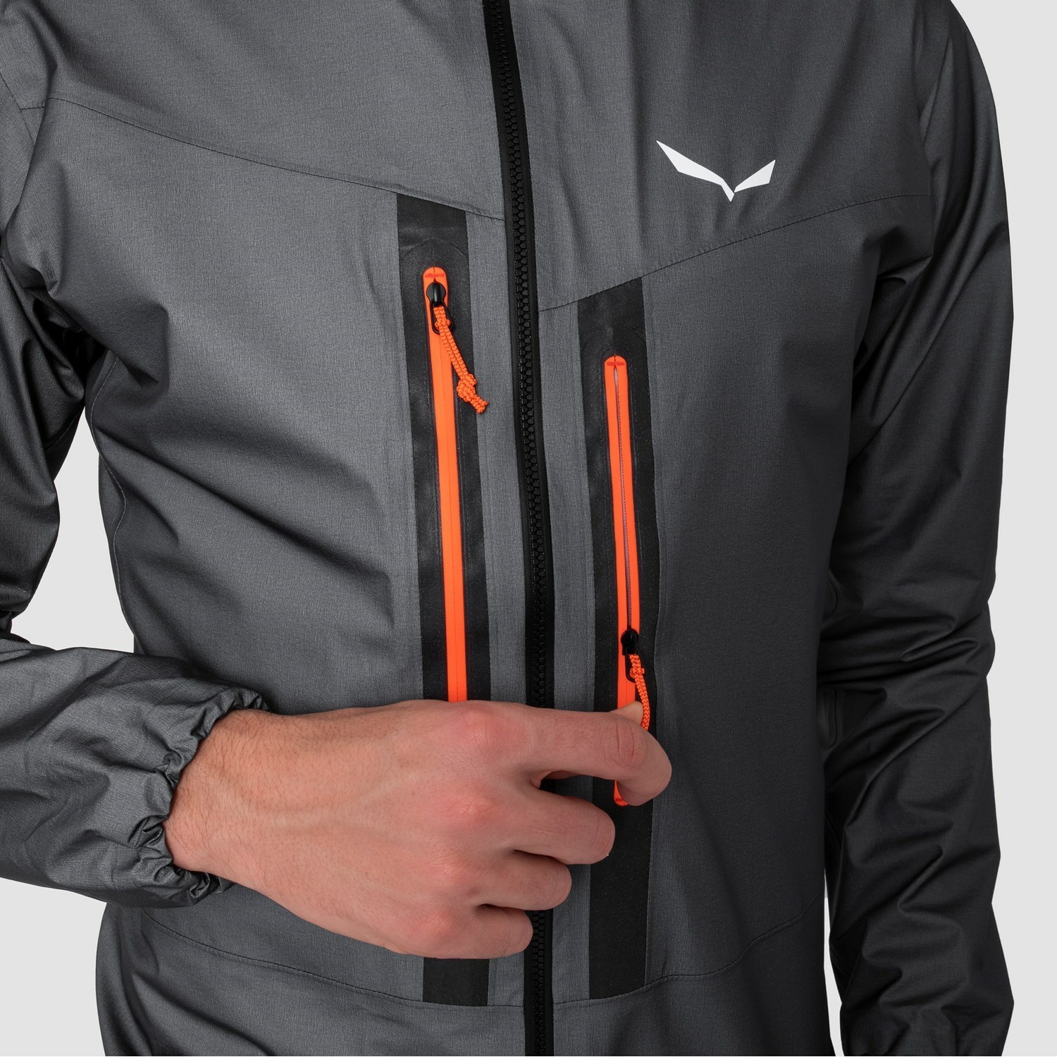 Chaqueta Impermeable Salewa Lagorai GORE-TEX® Active Hombre Gris | XQ7193068