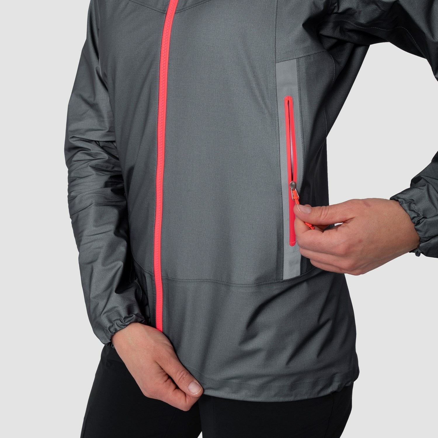 Chaqueta Impermeable Salewa Lagorai GORE-TEX® Active Chaquetas Mujer Gris | XT4067592