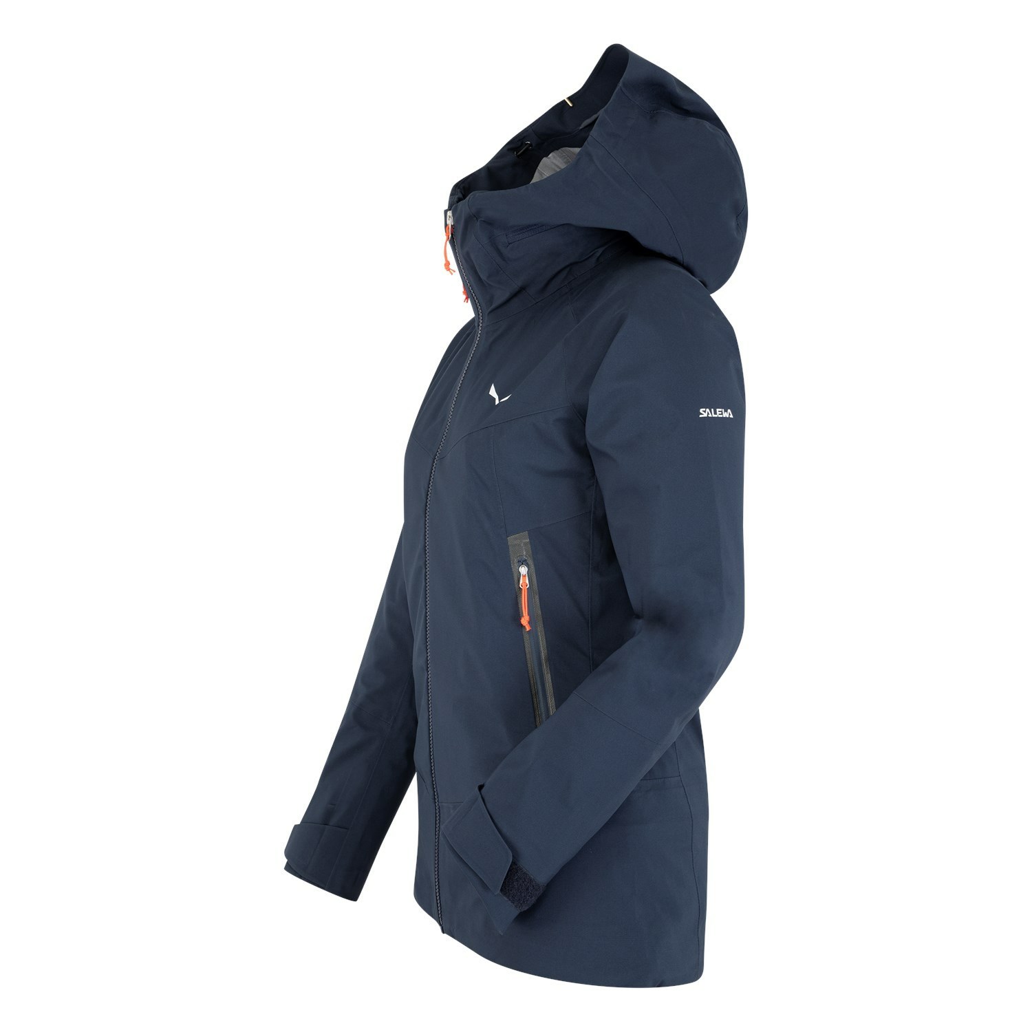 Chaqueta Impermeable Salewa Marmolada Powertex Mujer Azul Marino | OF5304986