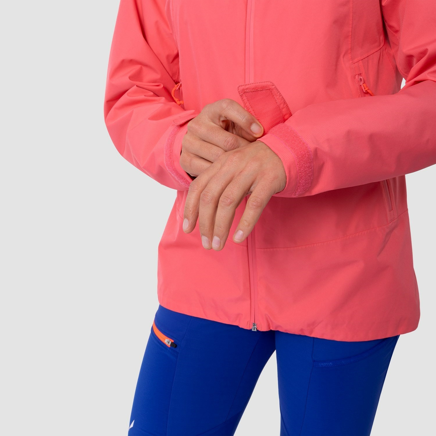 Chaqueta Impermeable Salewa Puez 2L Powertex Chaquetas Mujer Rosas | VA7326941