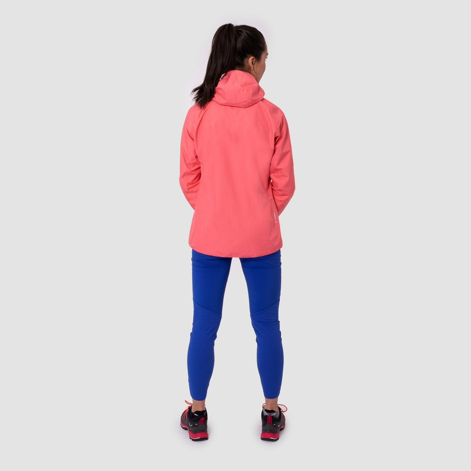 Chaqueta Impermeable Salewa Puez 2L Powertex Chaquetas Mujer Rosas | VA7326941