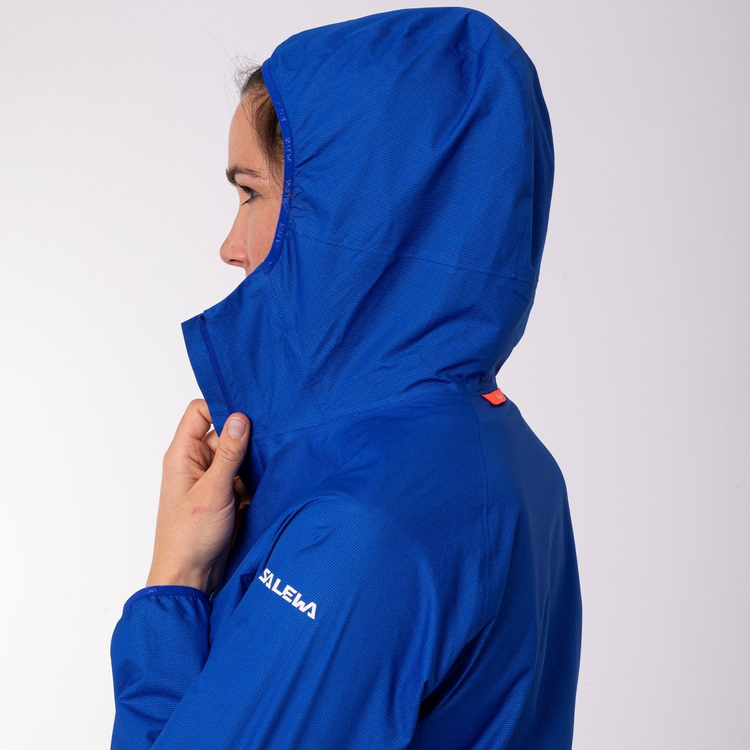 Chaqueta Impermeable Salewa Puez Light Powertex Mujer Azules | KT6195780