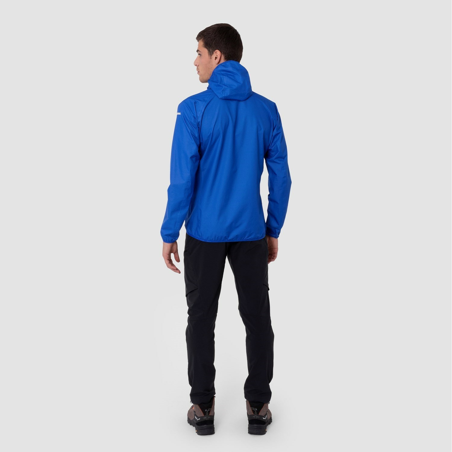 Chaqueta Impermeable Salewa Puez Light Powertex Hombre Azules | RC0645329