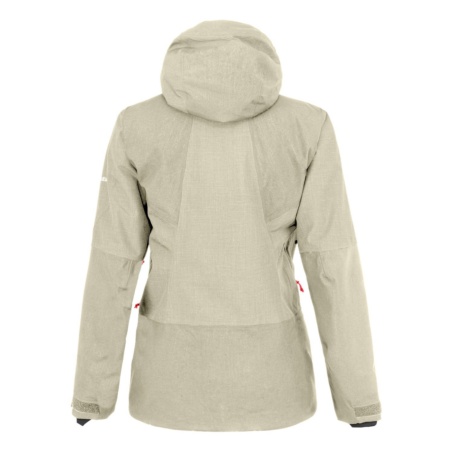 Chaqueta Impermeable Salewa Sella 2 Layers Powertex Tirolwool® Responsive Mujer Beige | RK3502948