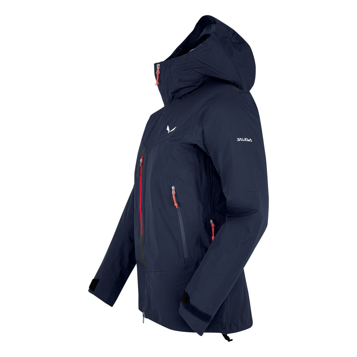 Chaqueta Impermeable Salewa Sella Powertex Responsive Mujer Azul Marino | LB6398015