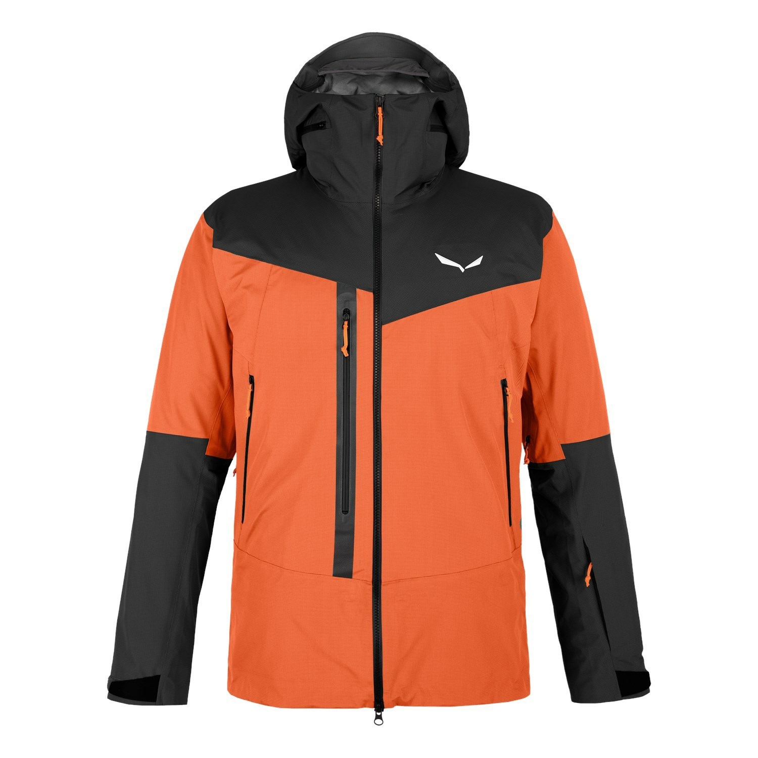 Chaqueta Impermeable Salewa Sella Powertex Responsive Hombre Naranjas Negras | XD6425138