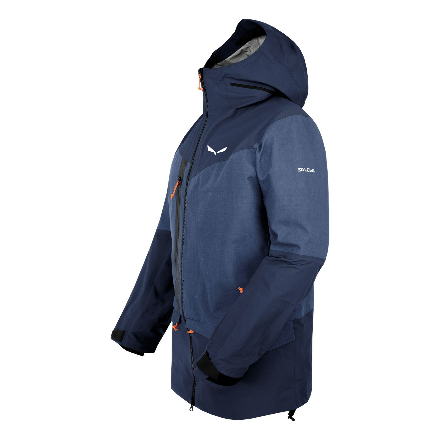 Chaqueta Impermeable Salewa Sella Ski 3 Layers Powertex Responsive Hombre Azules | MJ8690713