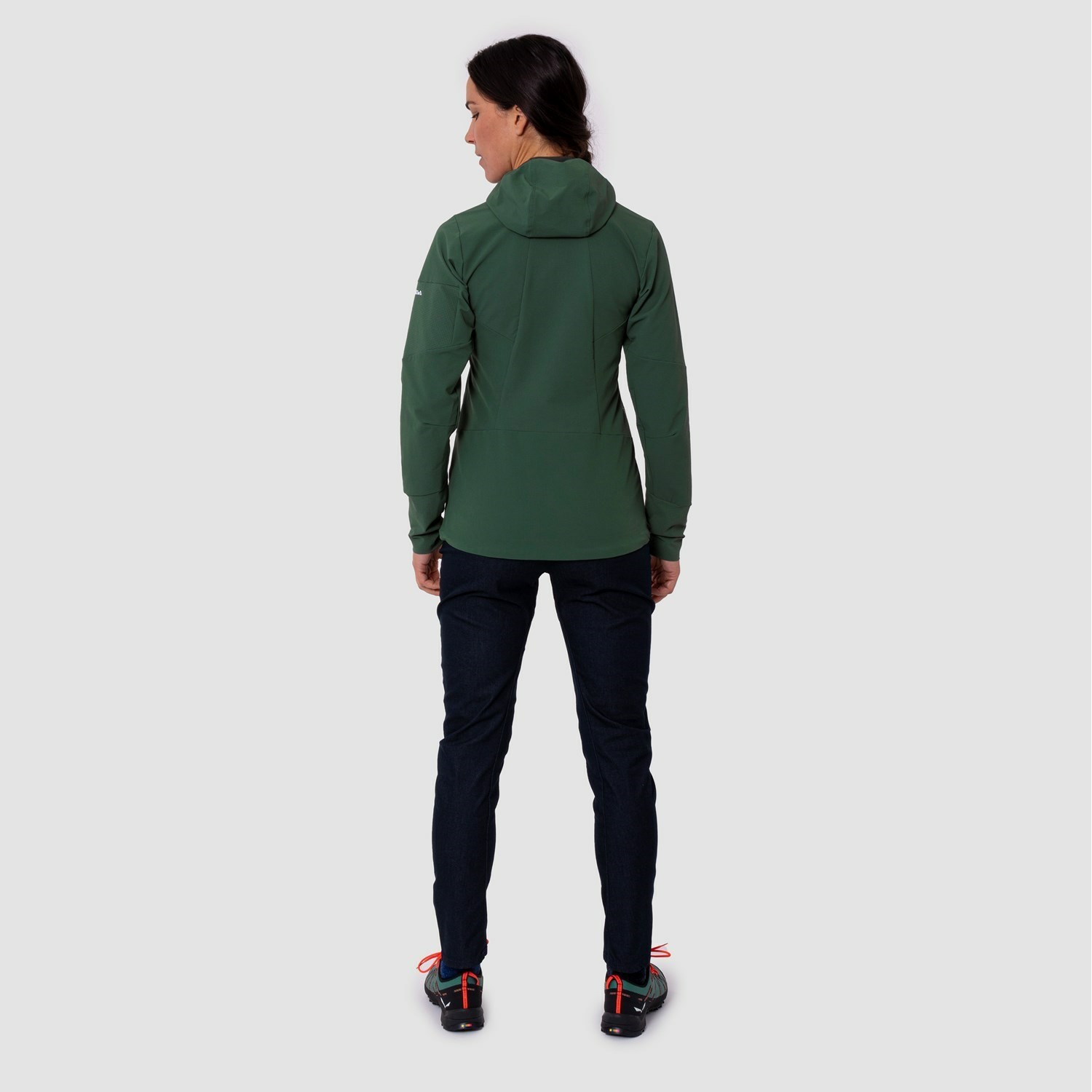 Chaqueta Softshell Salewa Agner Durastretch Chaquetas Mujer Verde | QM0521863