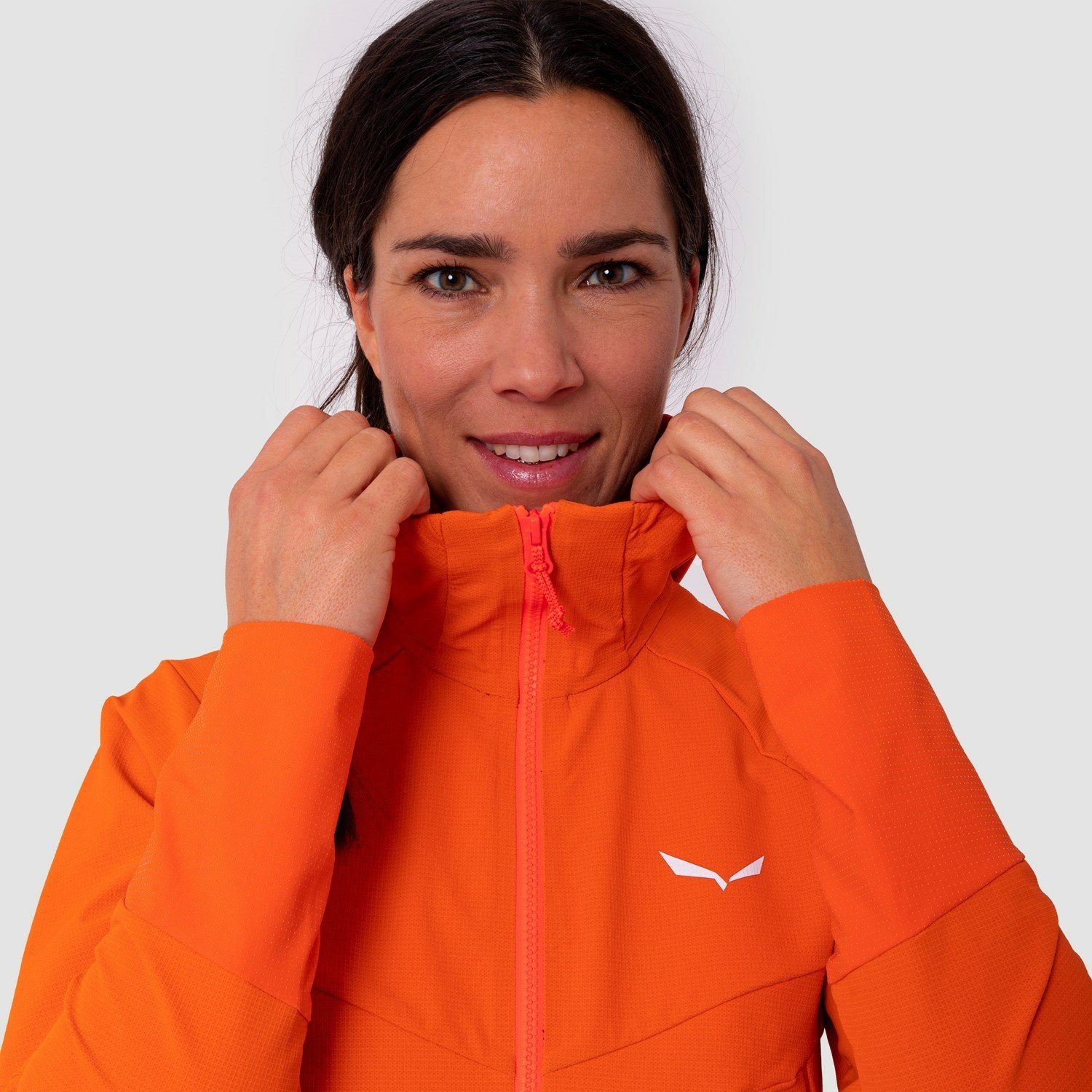 Chaqueta Softshell Salewa Agner Durastretch Chaquetas Mujer Naranjas | QZ2375609