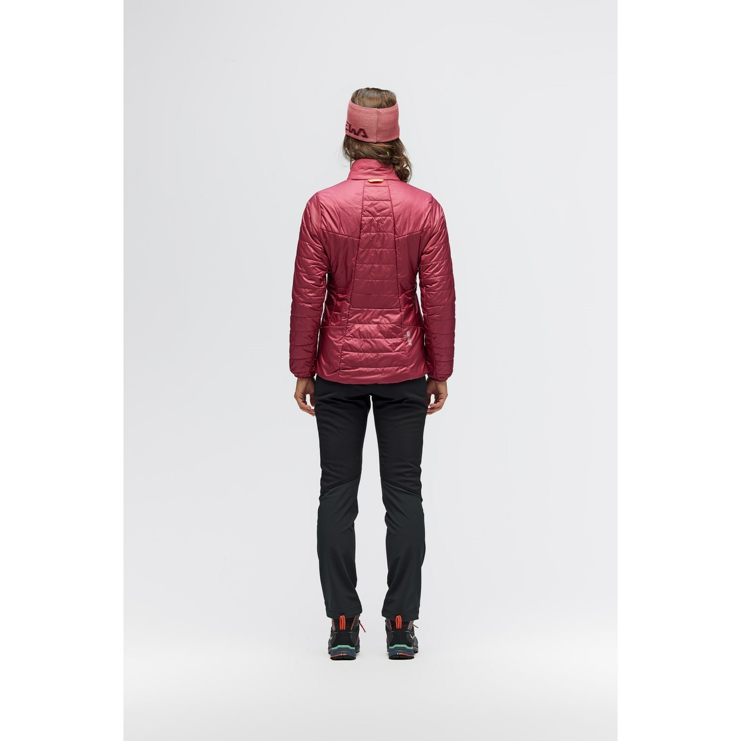 Chaqueta Softshell Salewa Nemesis TirolWool Chaquetas Mujer Rojas | LI5419820