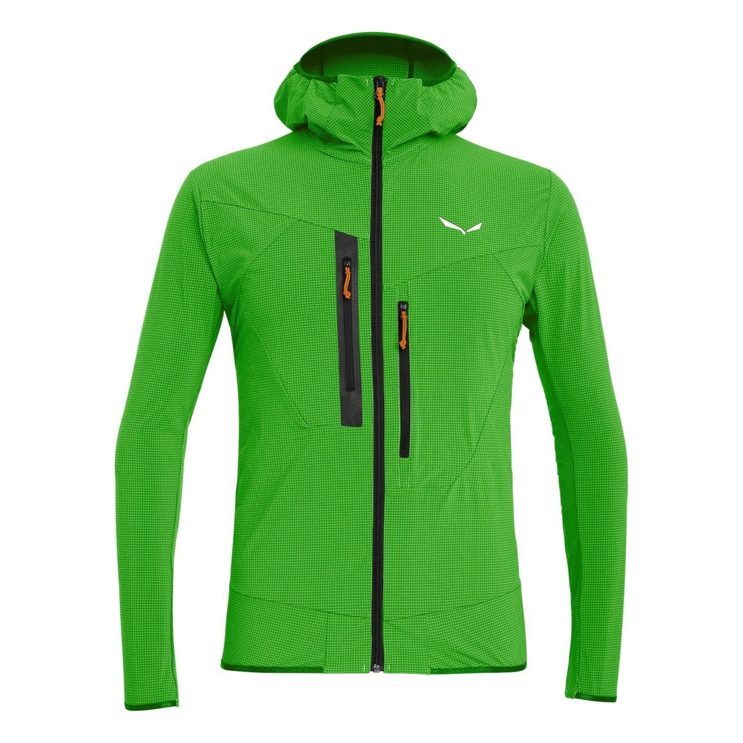 Chaqueta Softshell Salewa Puez 2 Durastretch Encapuchado Hombre Verde | BO5863790