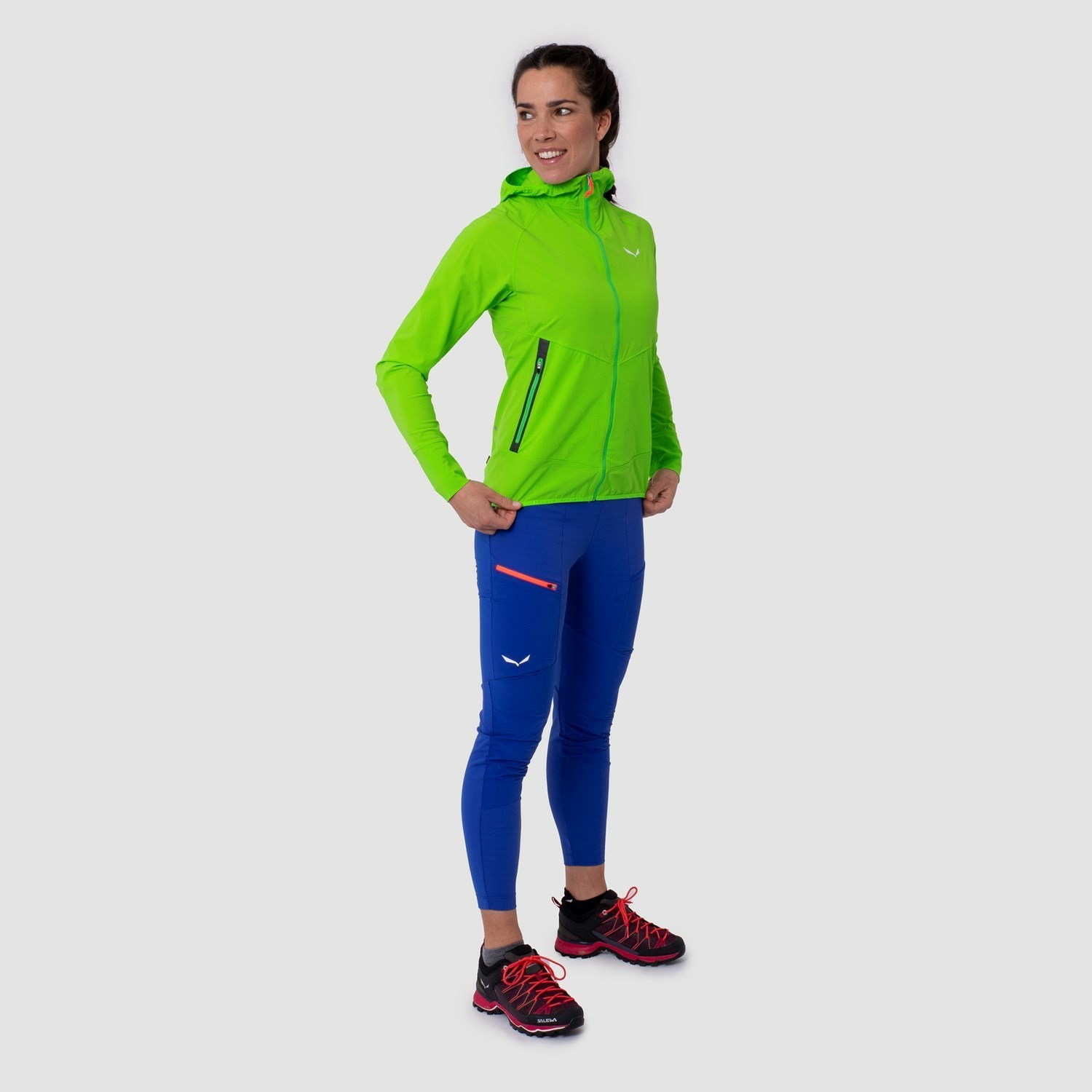 Chaqueta Softshell Salewa Sorapis Durastretch Chaquetas Mujer Verde | WB4813275