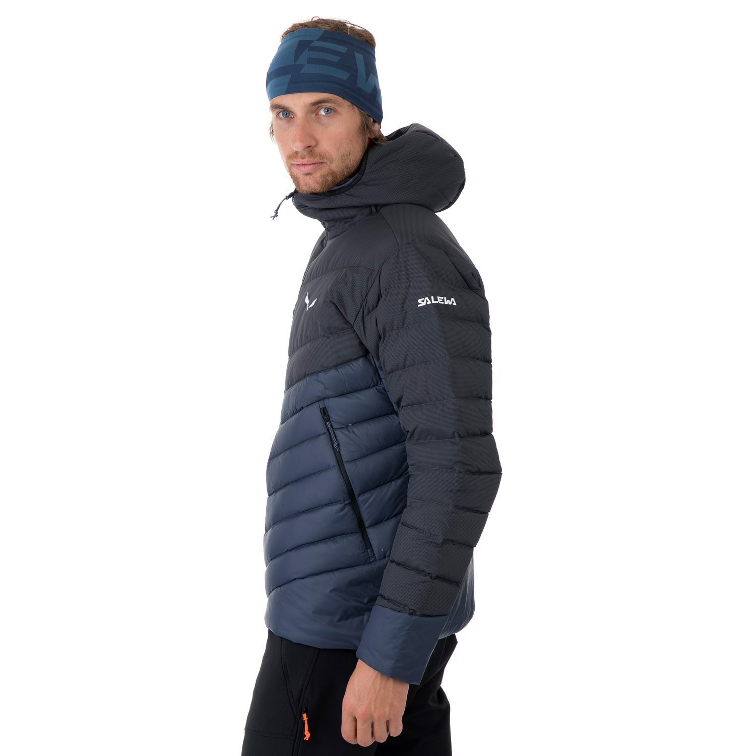 Chaquetas Aislantes Salewa Ortles Medium 2 RDS Hombre Azul Marino Negras | RI9824105