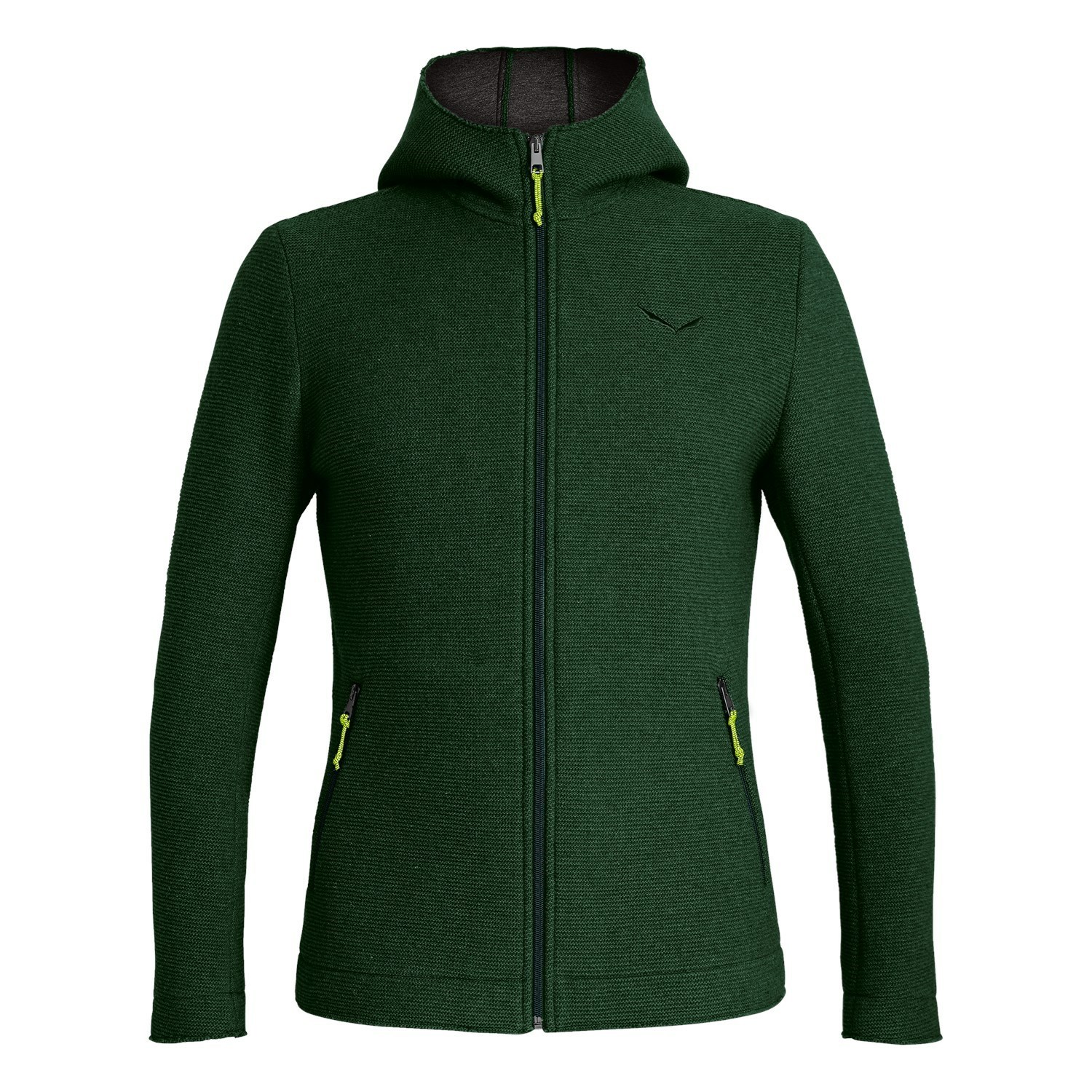 Chaquetas Aislantes Salewa SARNER 2L WOOL - HOODED Chaquetas Hombre Verde | SP9865120