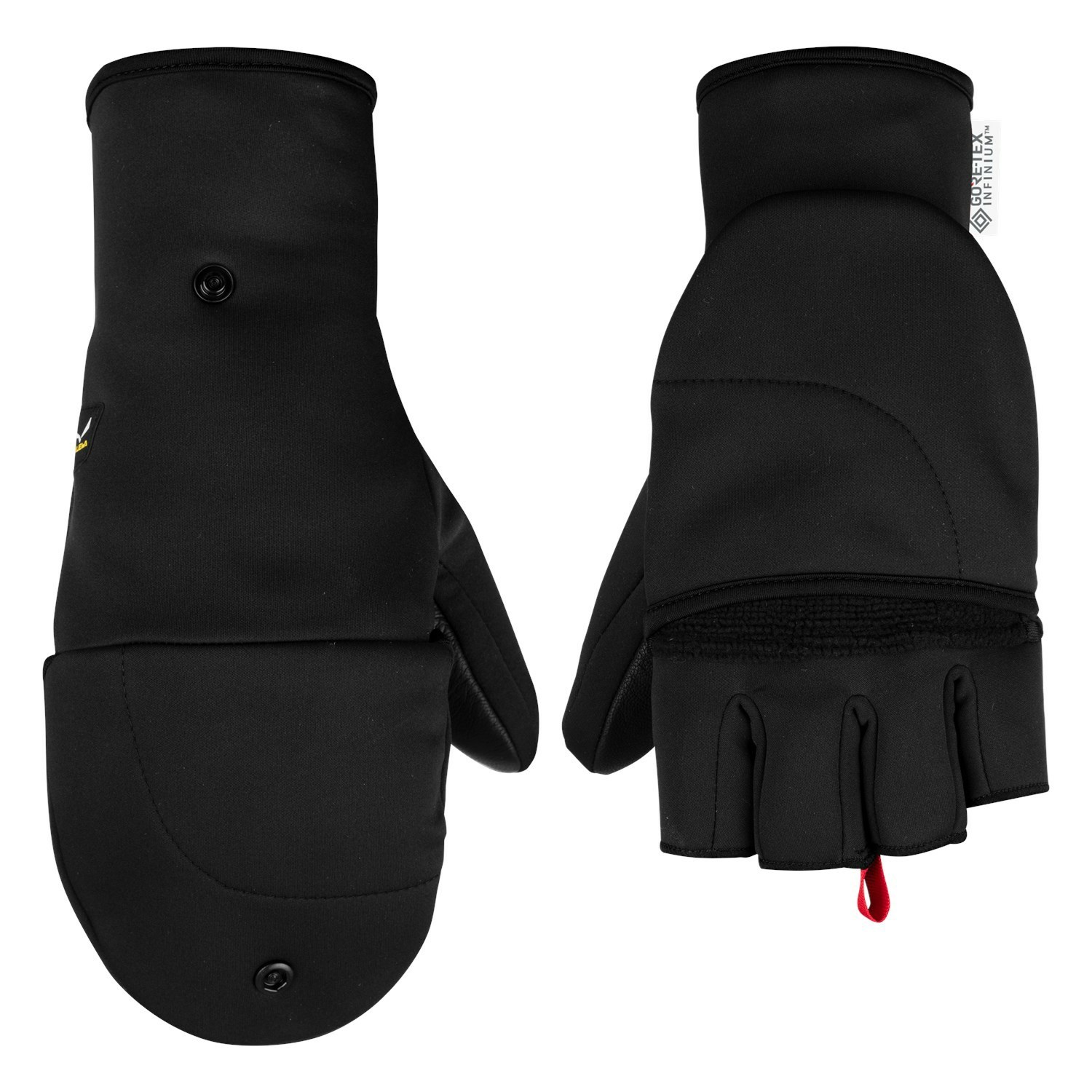 Guantes Salewa Sesvenna Fold Back Gore® Windstopper® Mujer Negras | EH8039514