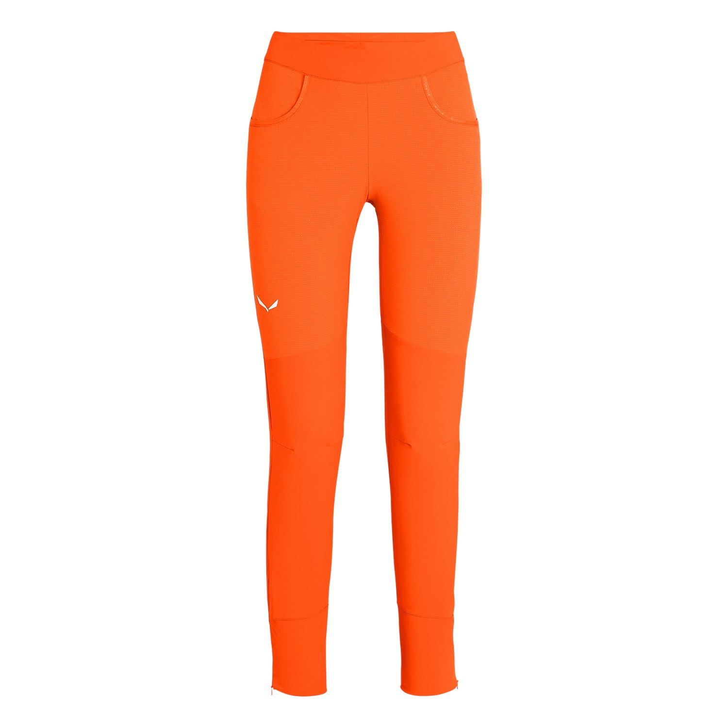 Pantalon Softshell Salewa Agner Durastretch Tights Mujer Naranjas | EH3025147