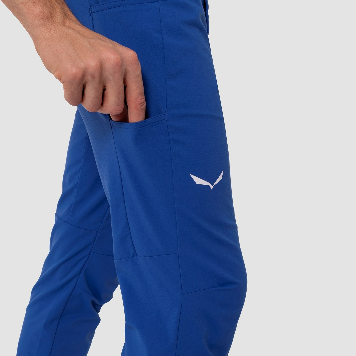 Pantalon Softshell Salewa Agner Light Durastretch Hombre Azules | BQ5480926