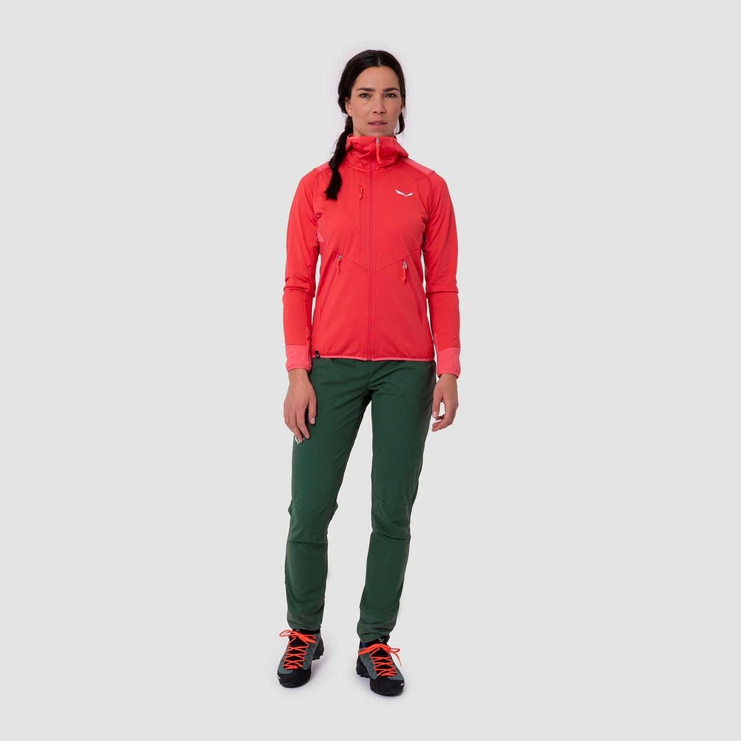 Pantalon Softshell Salewa Agner Light Durastretch Mujer Verde | OI2498605