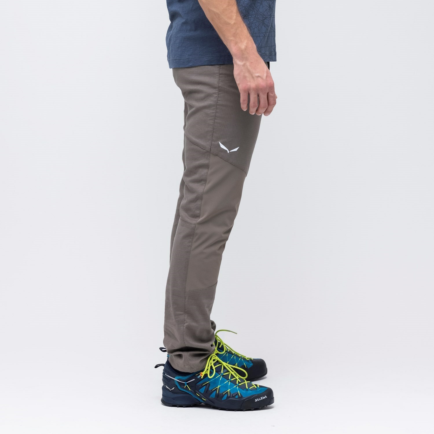 Pantalon Softshell Salewa Alpine Hemp Light Hombre Marrones | HS5641790