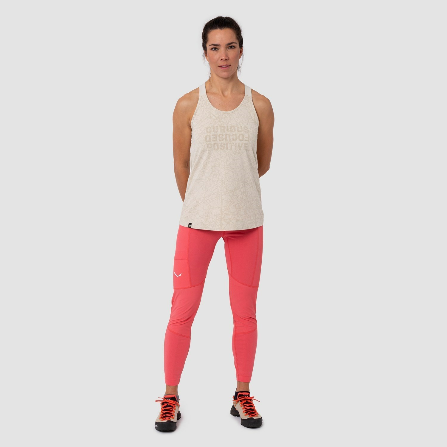 Pantalon Softshell Salewa Alpine Hemp Tights Mujer Rosas | LV4176832