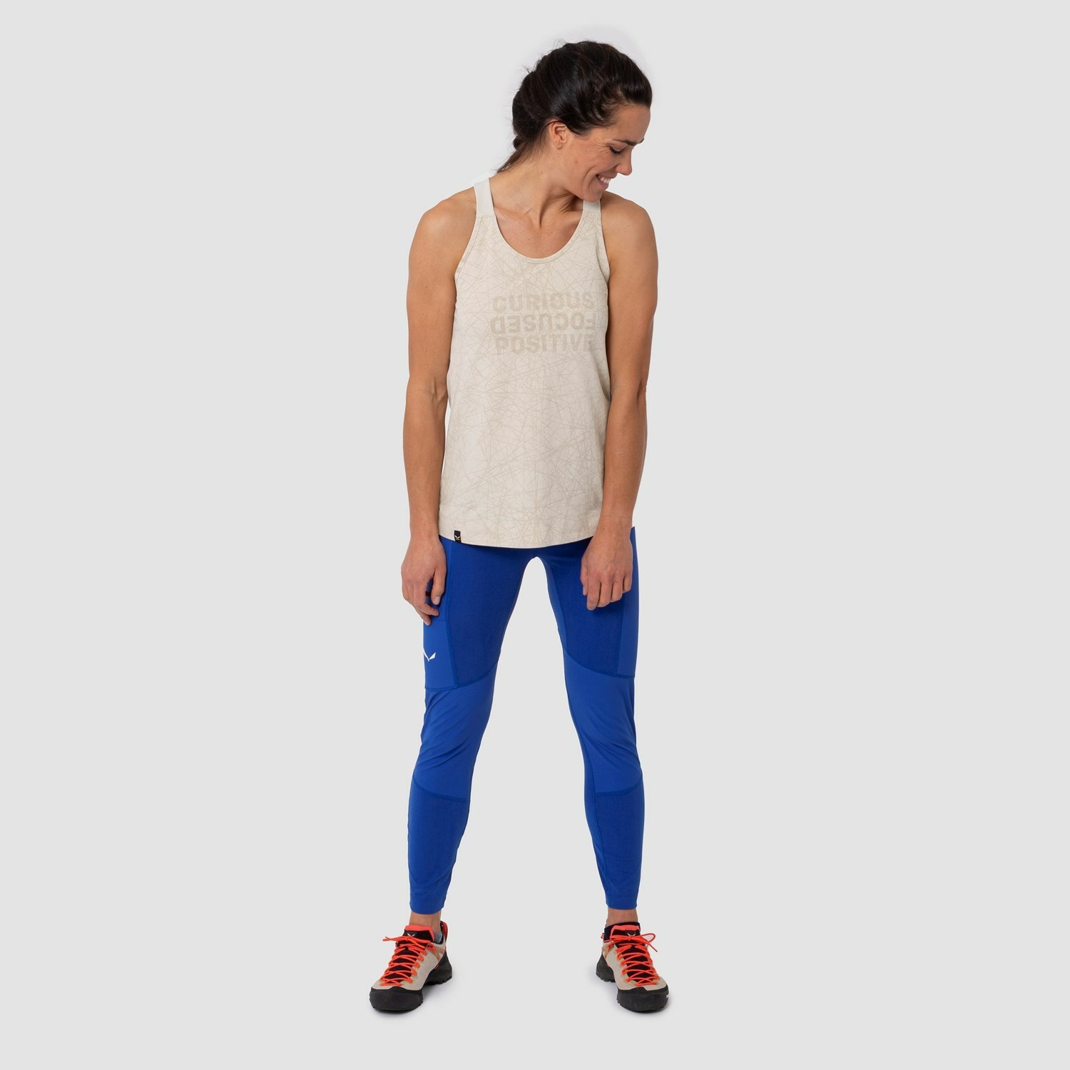 Pantalon Softshell Salewa Alpine Hemp Tights Mujer Azules | OC5213907