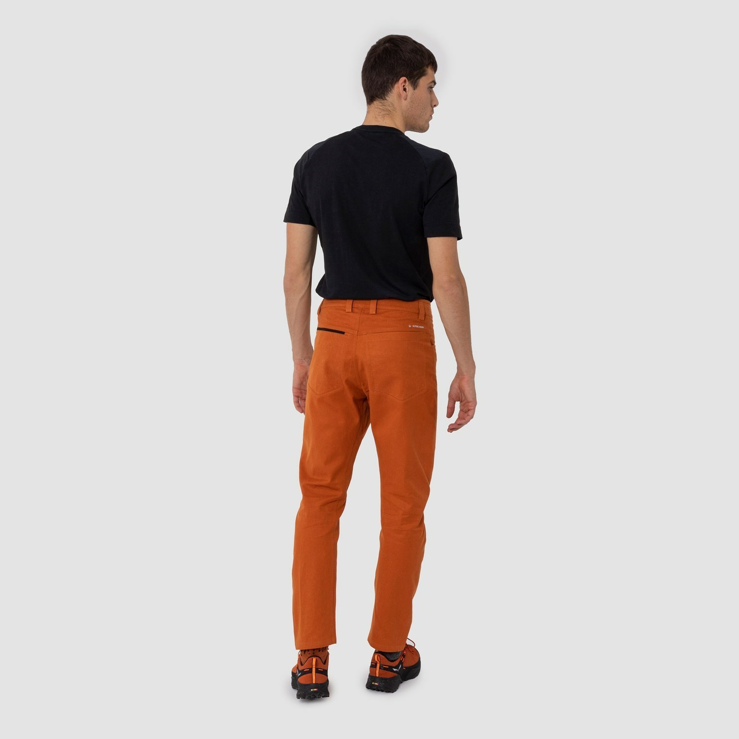 Pantalon Softshell Salewa Fanes Hemp Hombre Naranjas | KP5918367