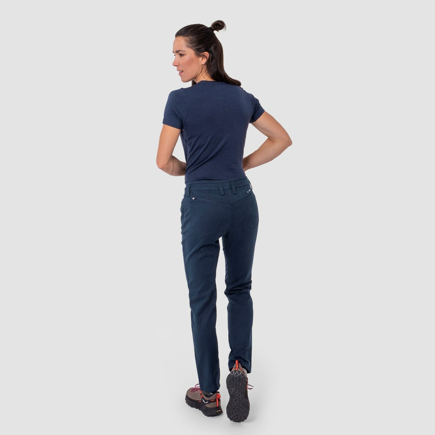 Pantalon Softshell Salewa Fanes Hemp Mujer Azules | RK4895076