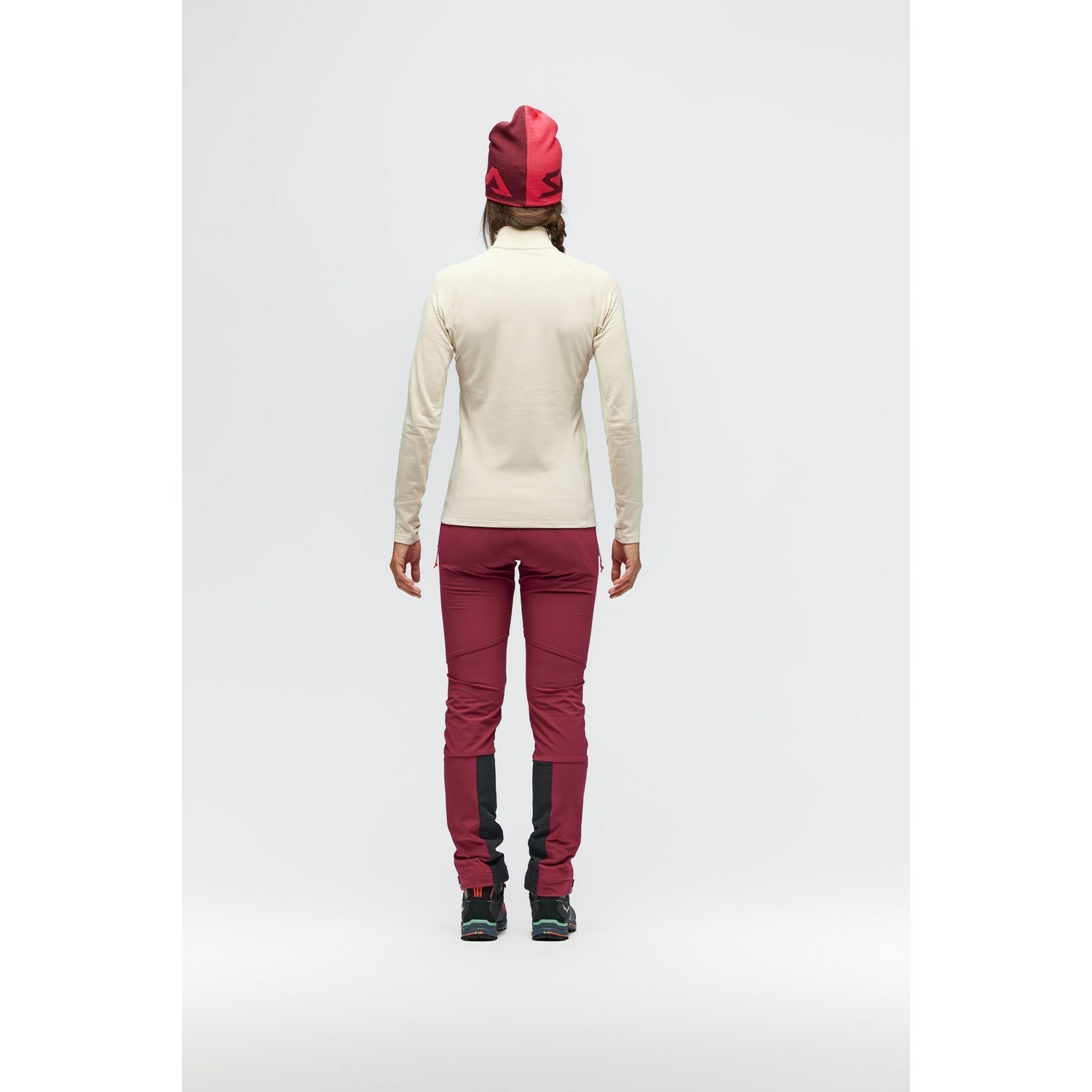 Pantalon Softshell Salewa Lagorai Durastretch Mujer Rojas | XS9580436