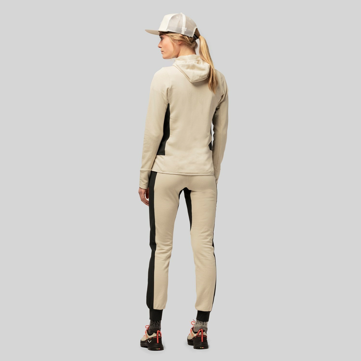 Pantalon Softshell Salewa Lavaredo Hemp Train Mujer Beige Negras | ME5142739