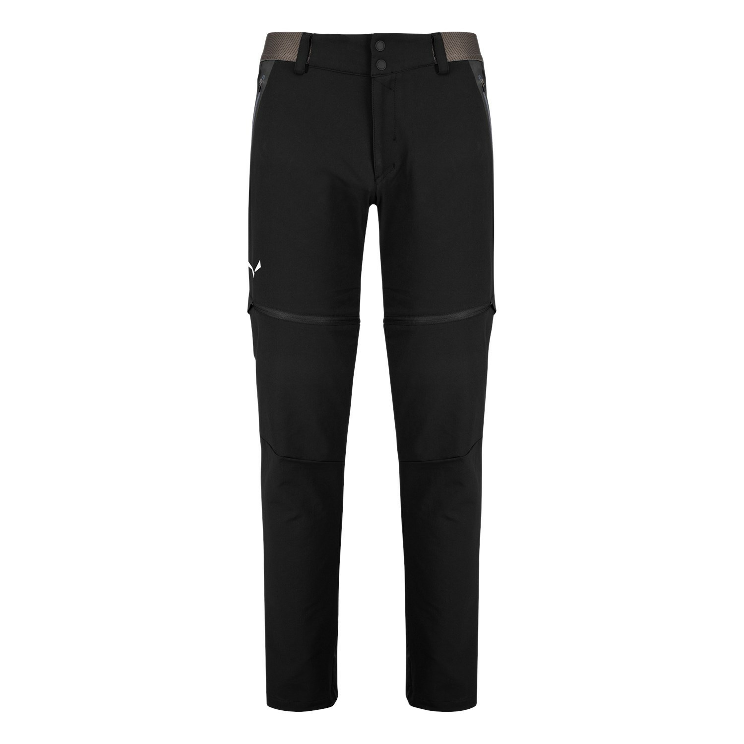 Pantalon Softshell Salewa Pedroc 2 Durastretch Zip Off Hombre Negras | YV7640839