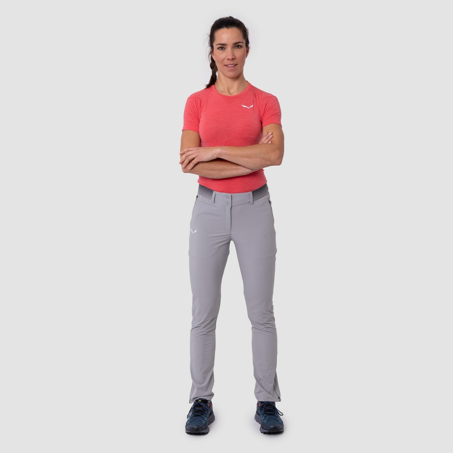 Pantalon Softshell Salewa Pedroc 3 Durastretch Mujer Azules | AX1934625