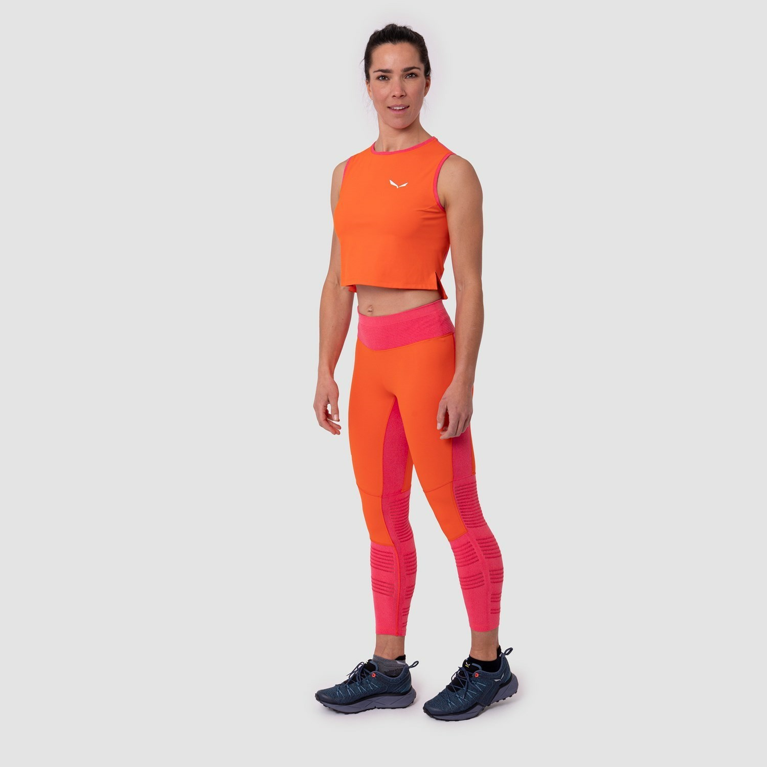 Pantalon Softshell Salewa Pedroc Dry Responsive Tights Mujer Naranjas | VP8502413