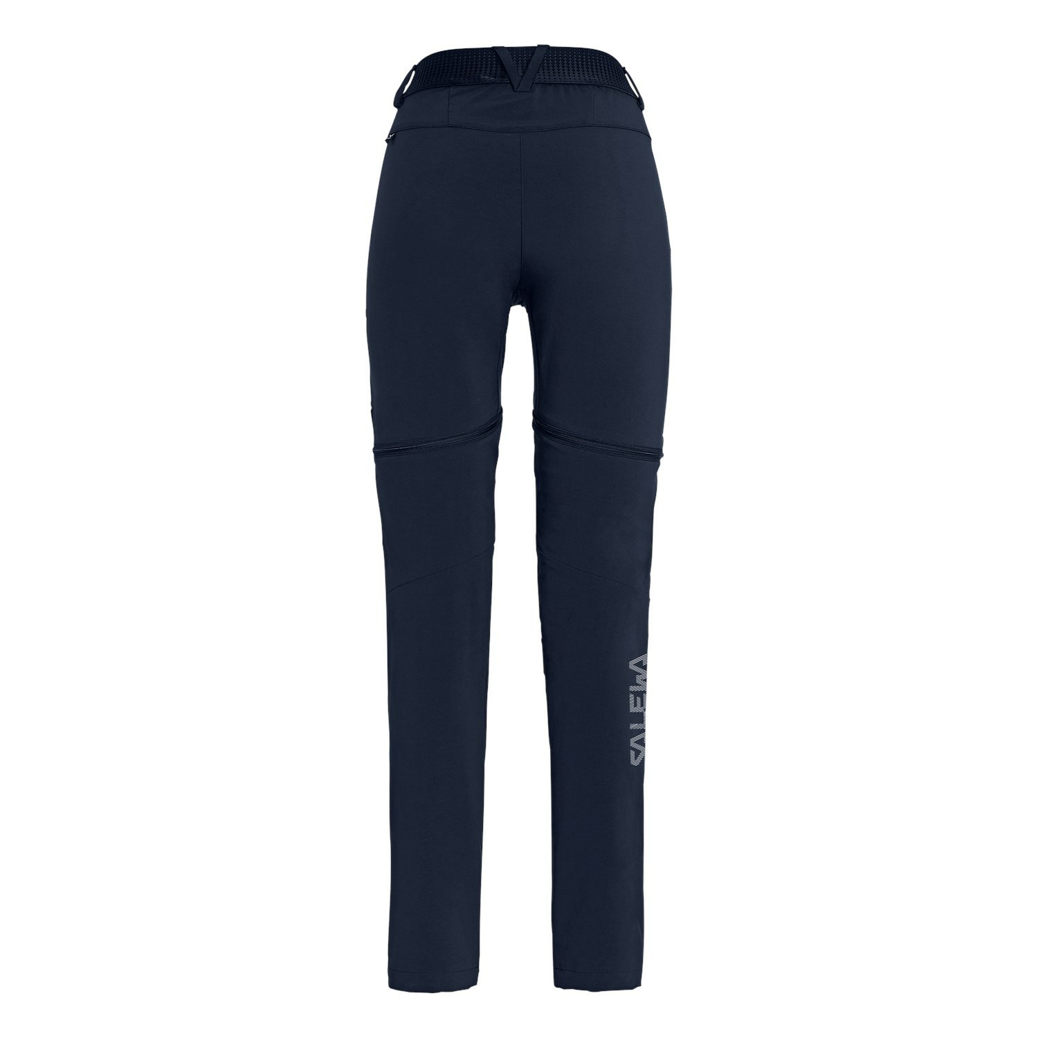 Pantalon Softshell Salewa Pedroc Durastretch Zip-Off Mujer Azul Marino | AO1753628