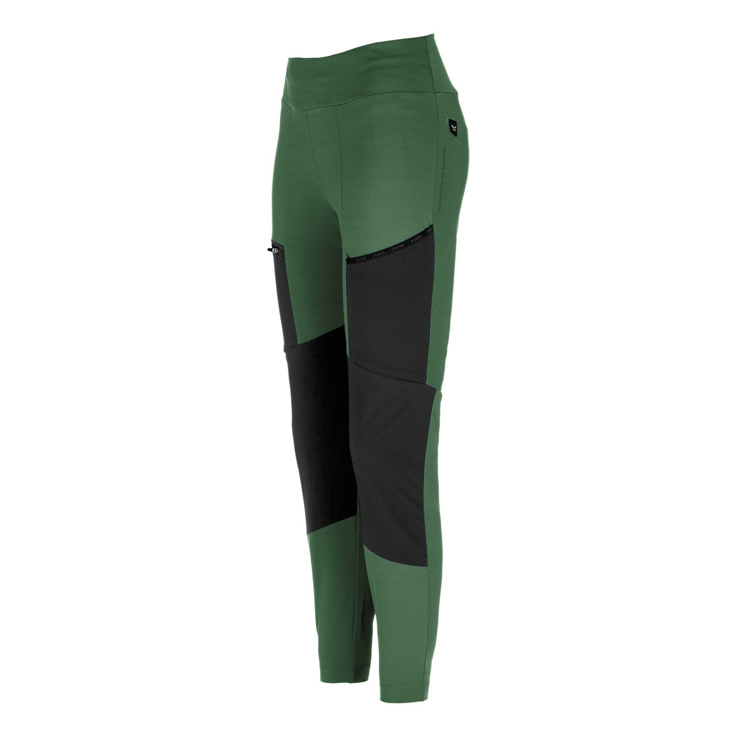 Pantalon Softshell Salewa Puez Dry Responsive Cargo Tights Mujer Verde Negras | BL3675281