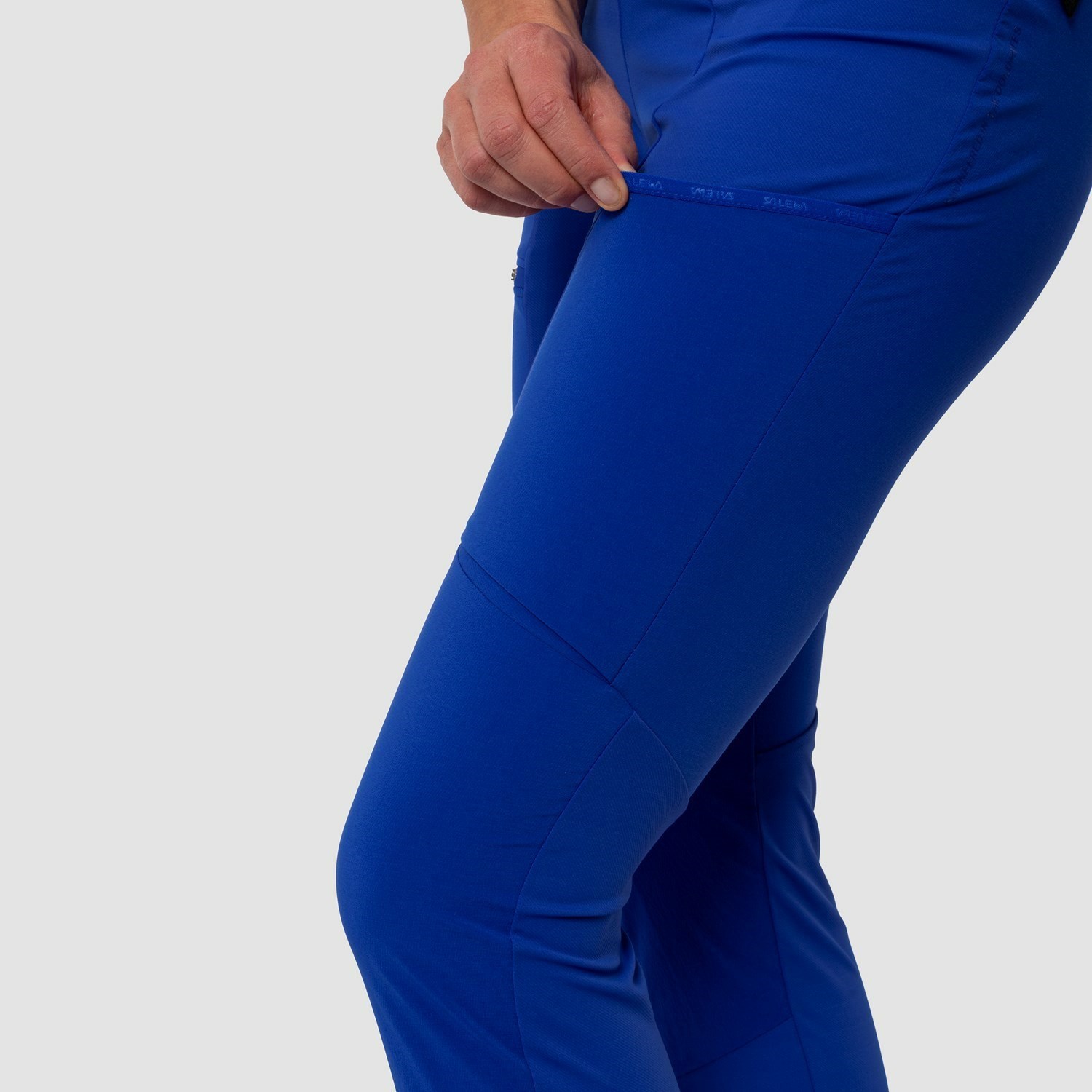 Pantalon Softshell Salewa Puez Dry Responsive Cargo Tights Mujer Azules | MR9178460