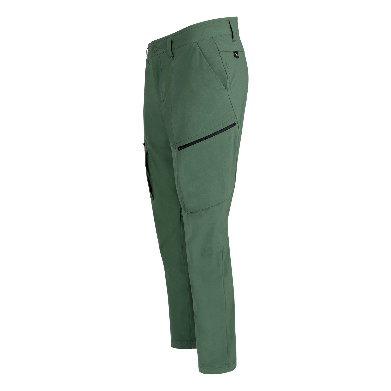 Pantalon Softshell Salewa Puez Durastretch Cargo Man Hombre Verde | YW6478193