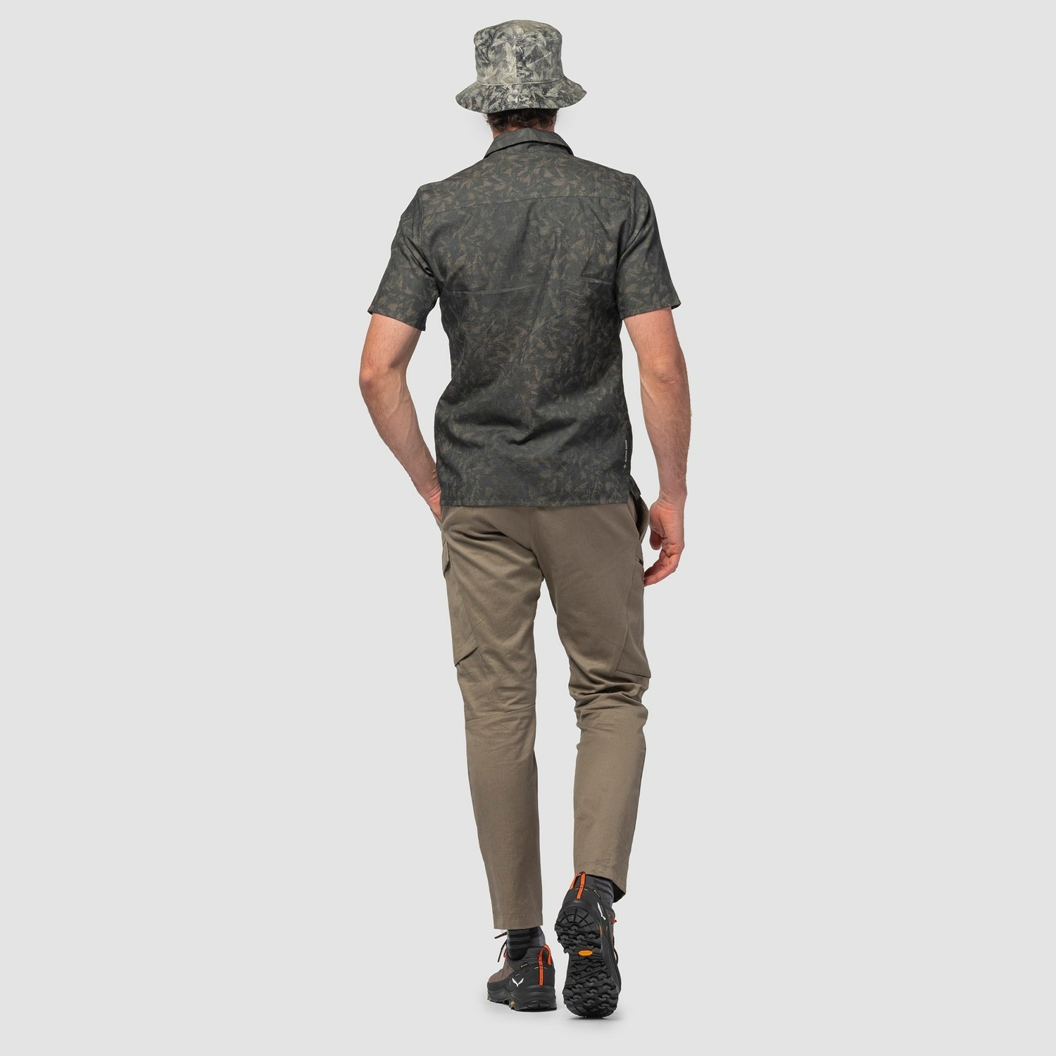 Pantalon Softshell Salewa Puez Hemp Cargo Hombre Marrones | IH0751432