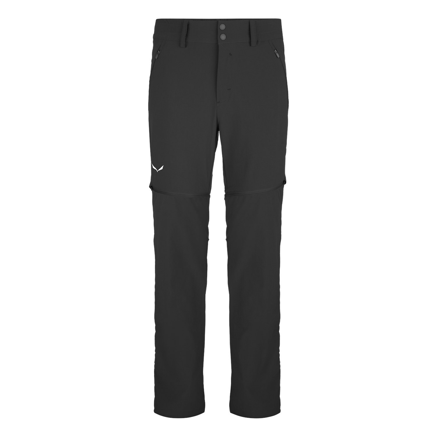 Pantalon Softshell Salewa Talveno 2 Durastretch Zip-Off Hombre Negras | YO4193256