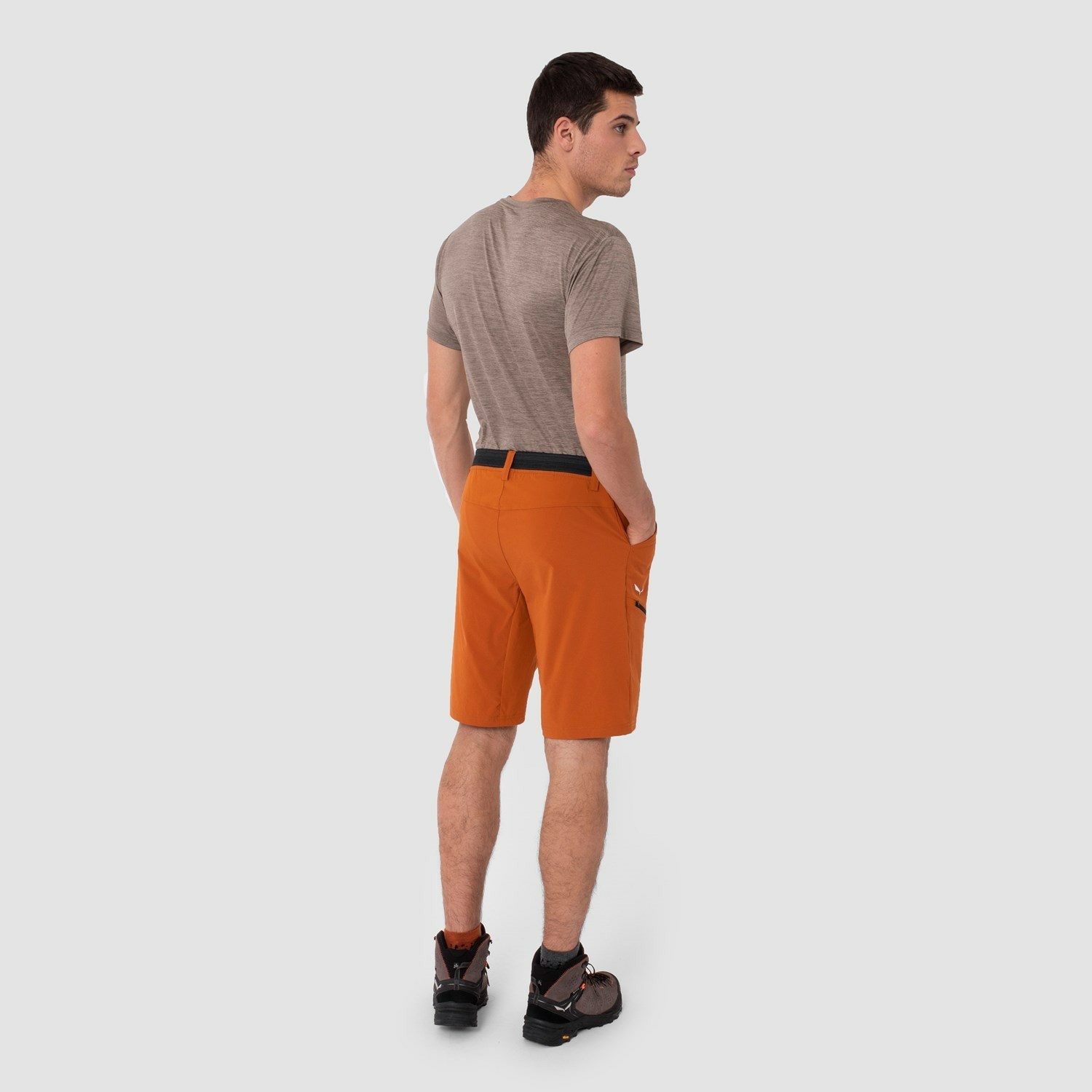 Pantalones Cortos Salewa Puez 3 Durastretch Hombre Naranjas | NS6715324