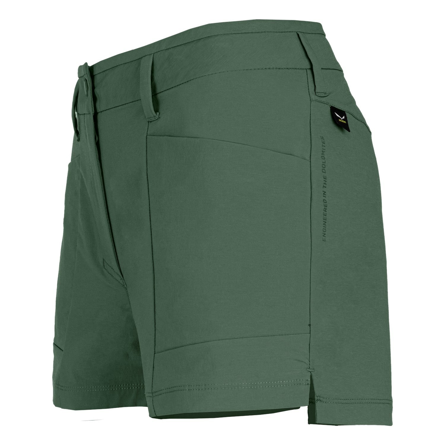 Pantalones Cortos Salewa Puez Durastretch Cargo Mujer Verde | QR9437681