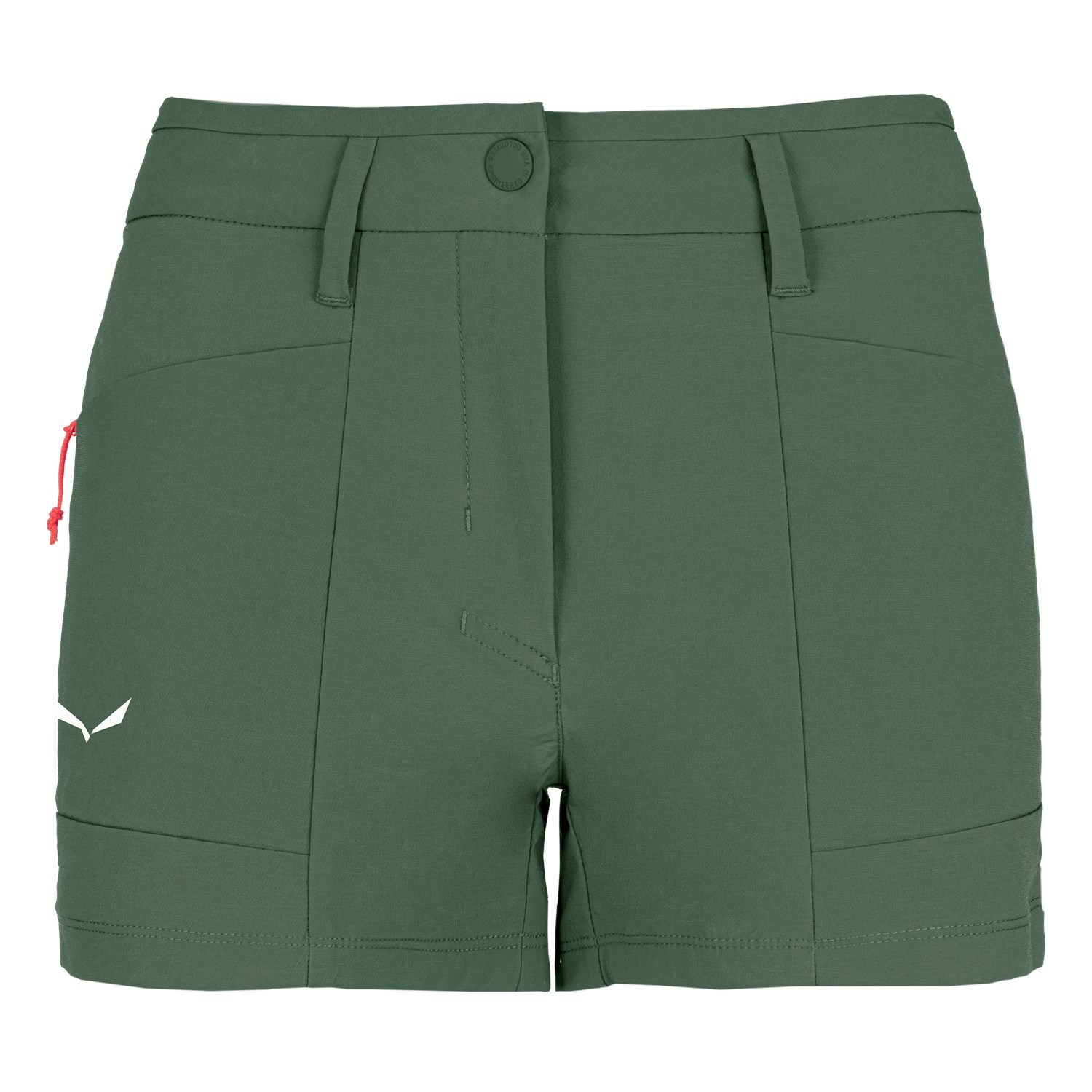 Pantalones Cortos Salewa Puez Durastretch Cargo Mujer Verde | QR9437681